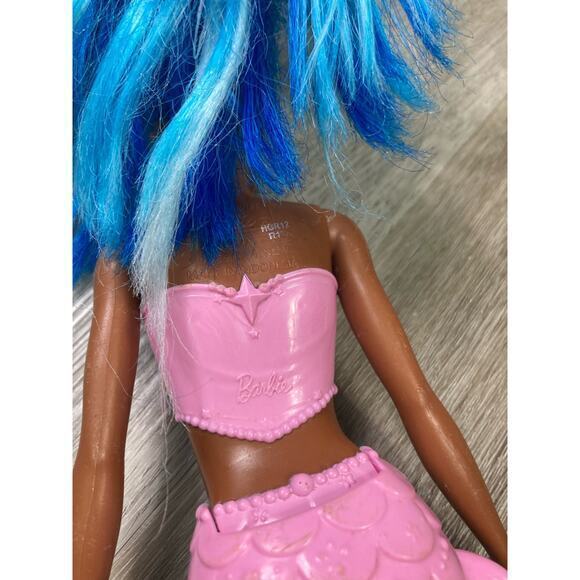 Barbie Dreamtopia Mermaid Doll 12" Blue Hair Pink & Blue‎ Tail Toy - Picture 9 of 10